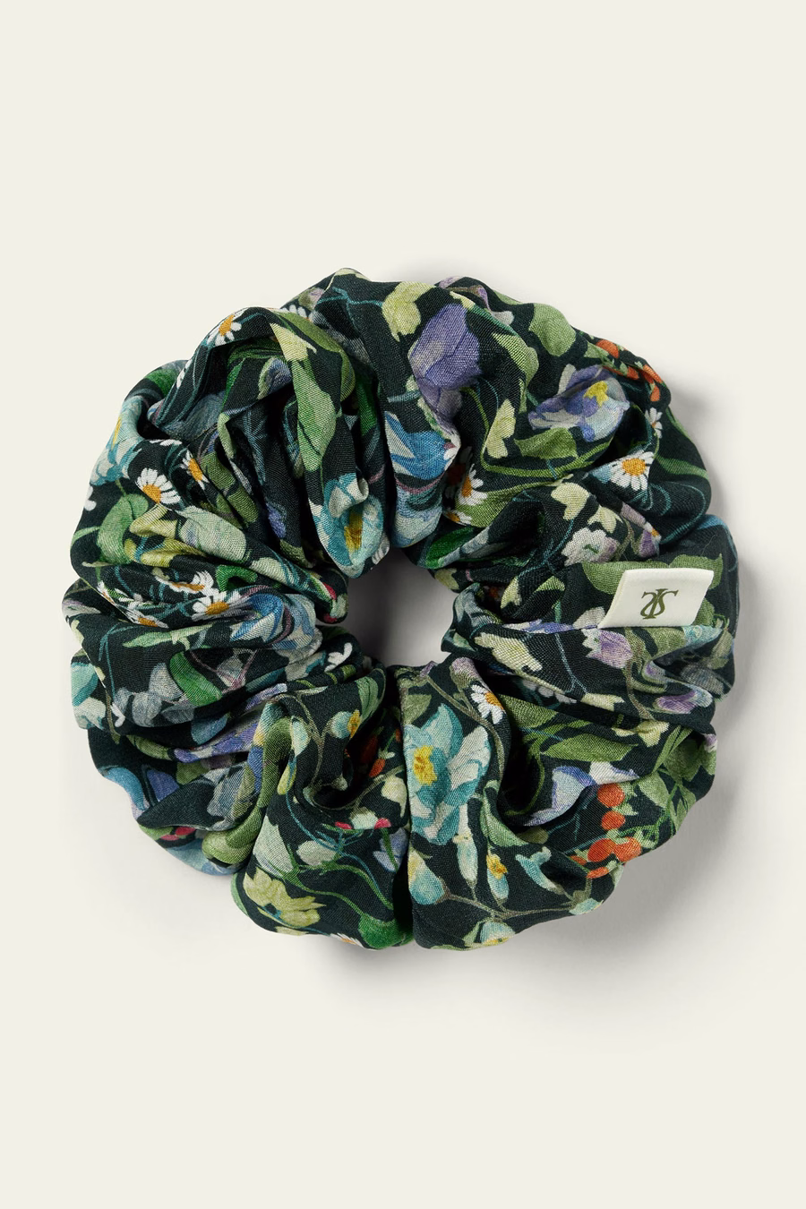 Conjunto de Scrunchies Florales - Hecho con Tela Liberty