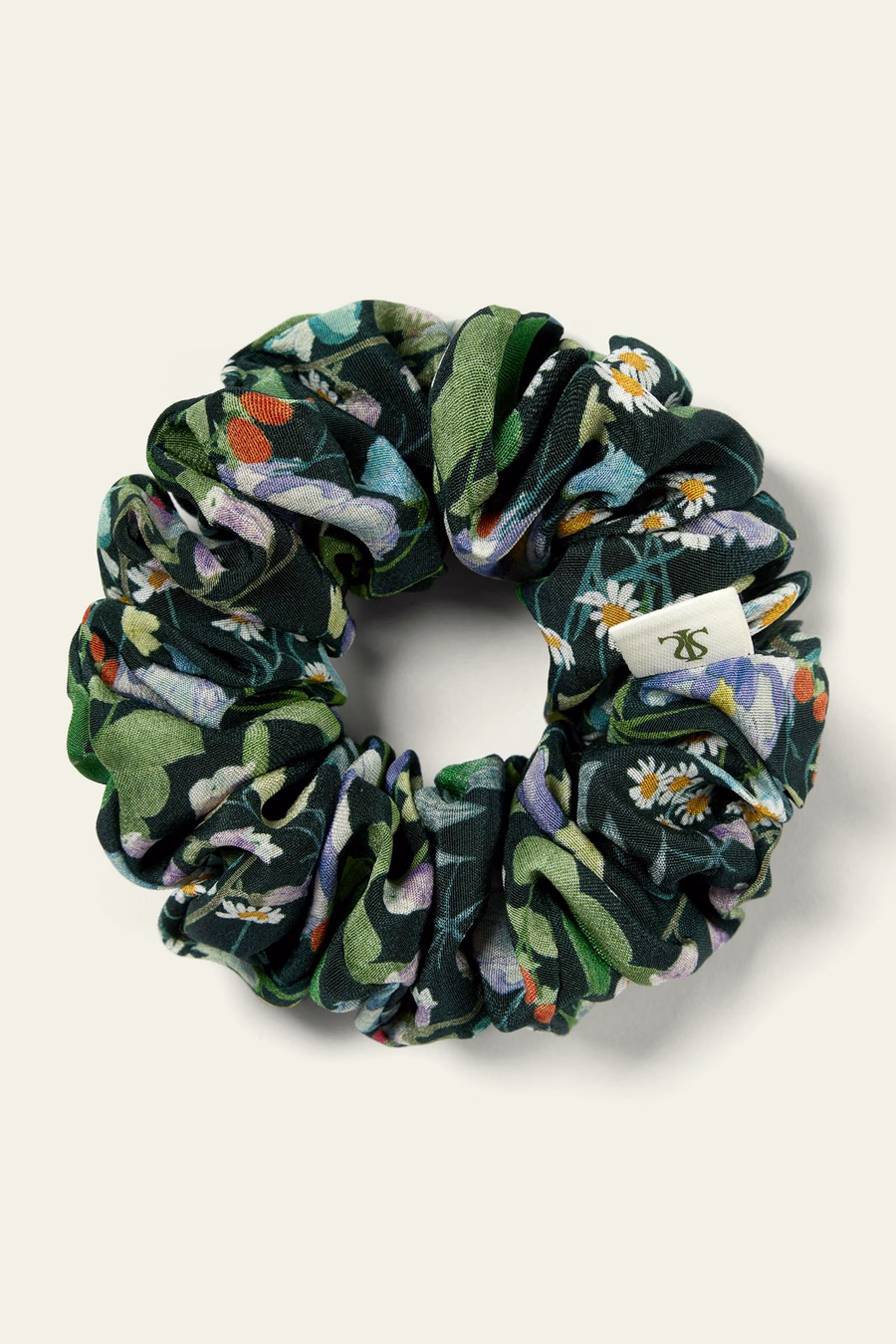 Conjunto de Scrunchies Florales - Hecho con Tela Liberty