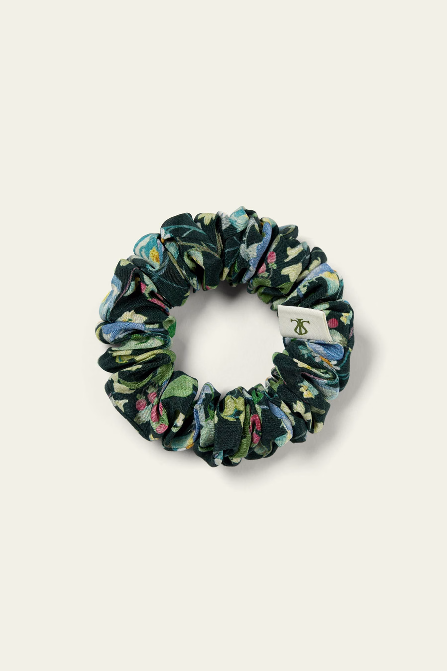 Conjunto de Scrunchies Florales - Hecho con Tela Liberty
