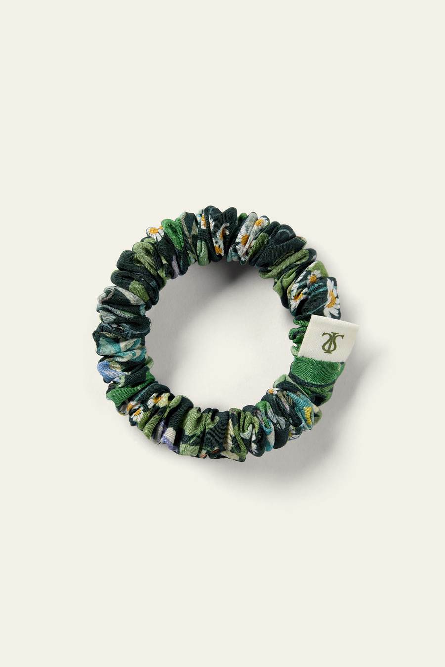 Conjunto de Scrunchies Florales - Hecho con Tela Liberty