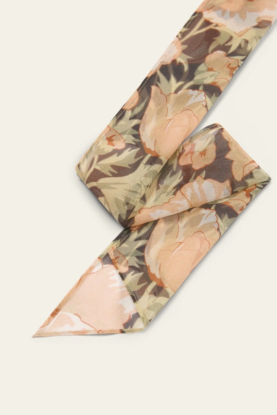 Bufanda Susurrante de Amapola - Hecha con Tela Liberty