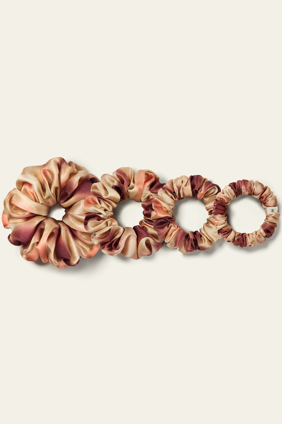 Conjunto de Scrunchies de Tazón de Narcisos - Hecho con Tela Liberty