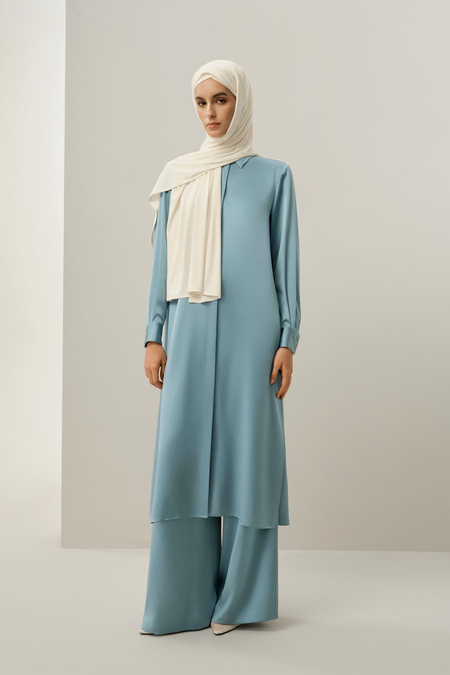 Jersey de viscosa de seda para hijab