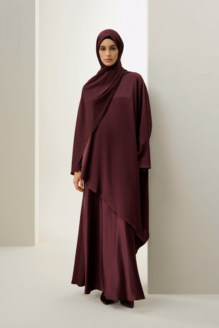 Hiyab de Seda Chifón