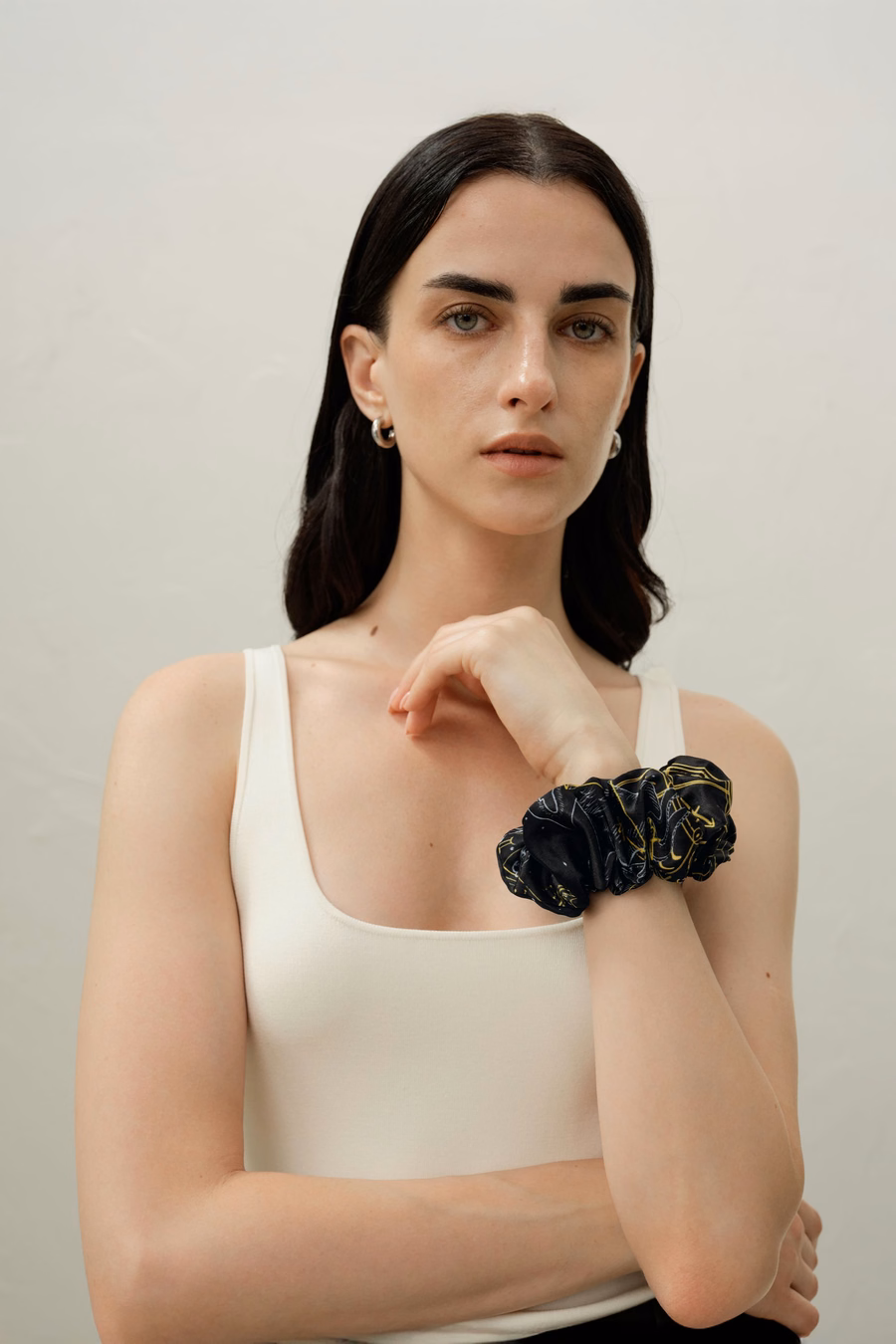 Scrunchies de seda del zodiacal Virgo