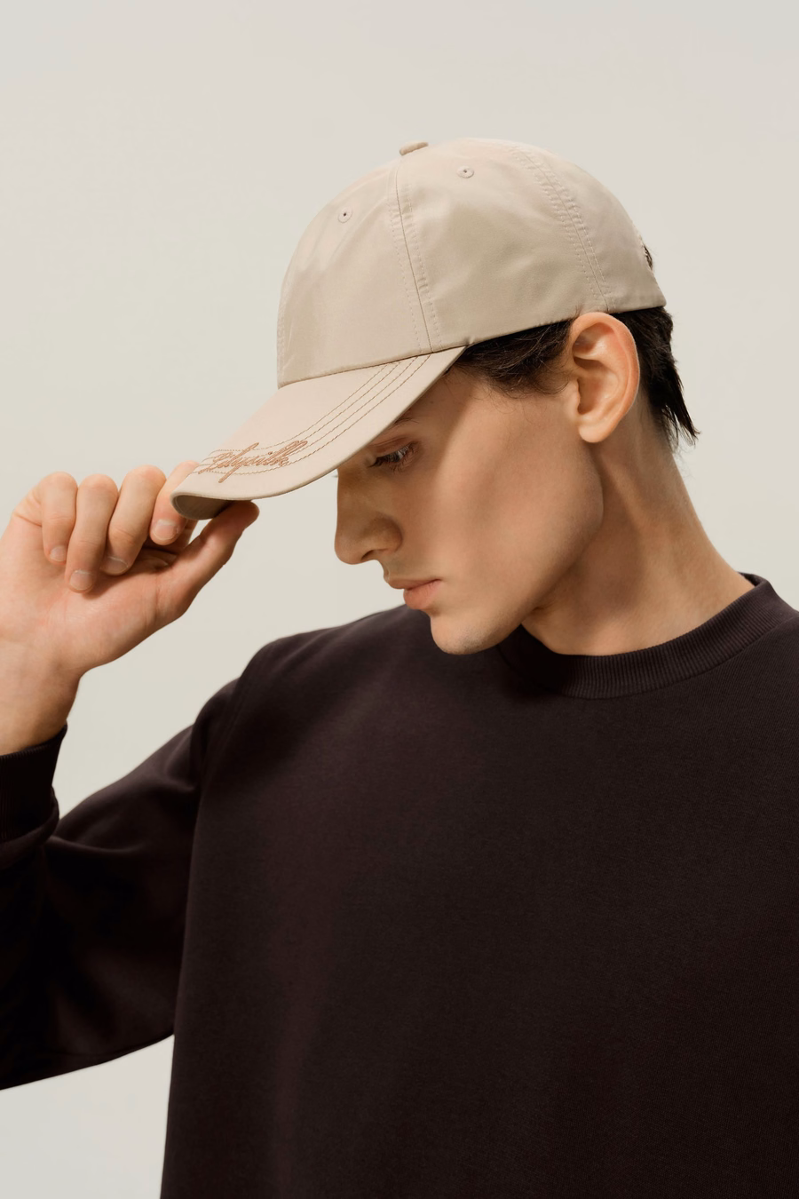 Gorra de tafetán de seda para todo clima
