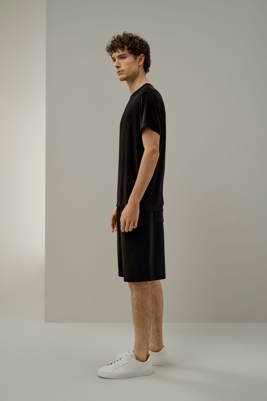 Camisa de hombre de Jersey Silk Breeze