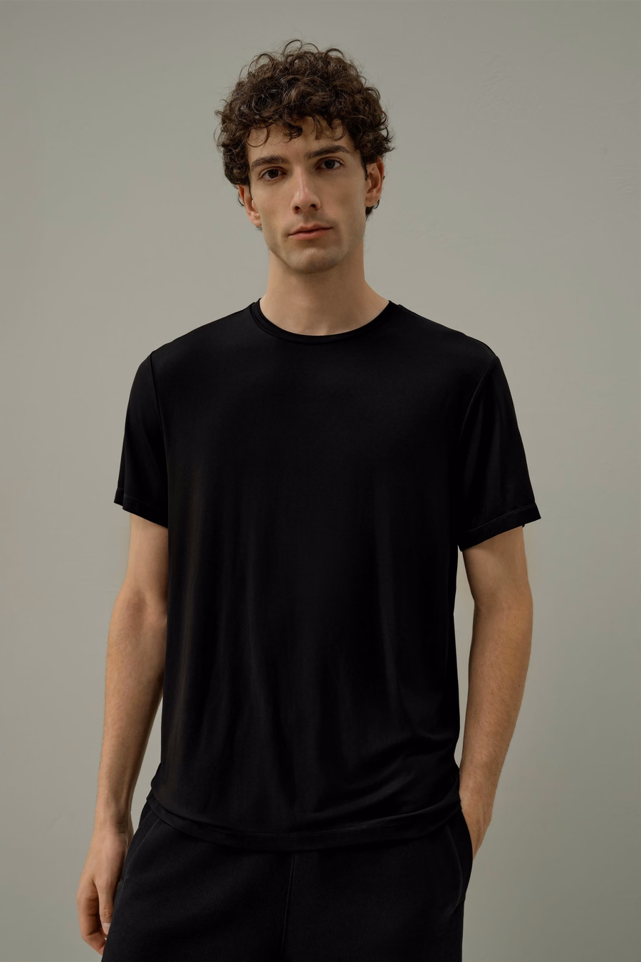 Camisa de hombre de Jersey Silk Breeze