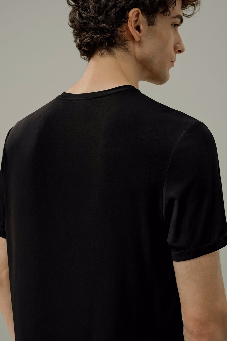 Camisa de hombre de Jersey Silk Breeze
