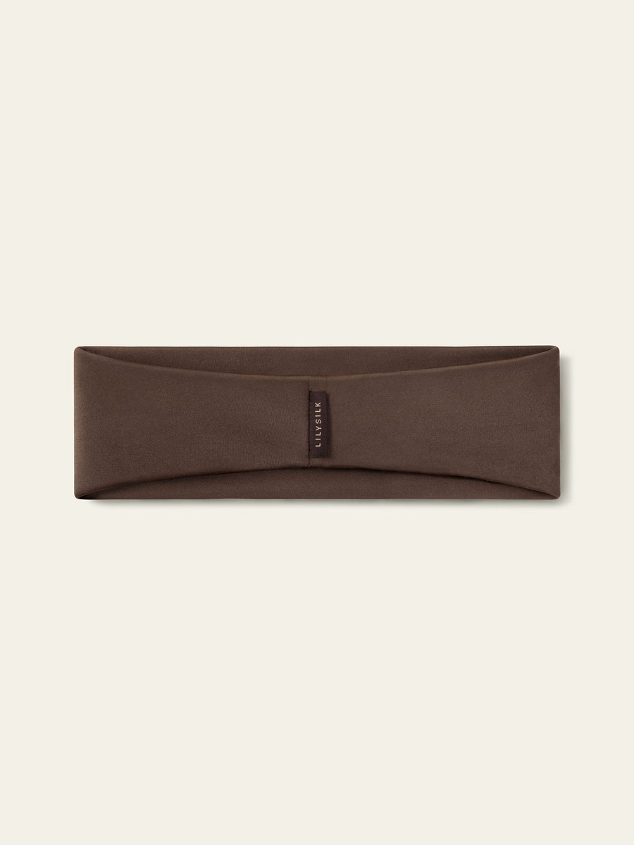 Cinta para la cabeza de seda ancha Breeze