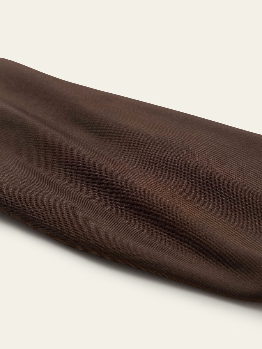 Cinta para la cabeza de seda ancha Breeze