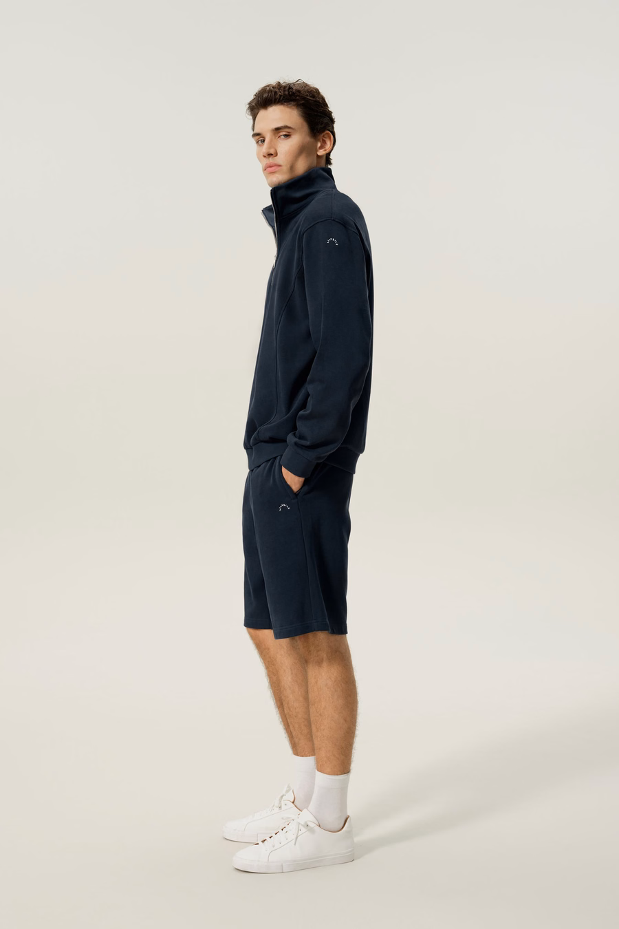 Sudadera de Media Cremallera para Hombre Silkerry