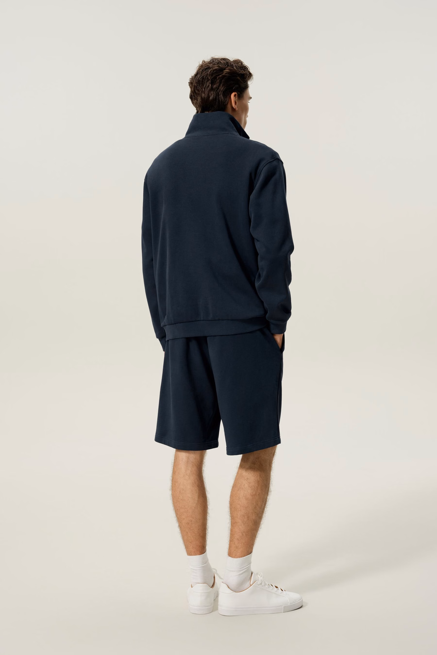 Sudadera de Media Cremallera para Hombre Silkerry