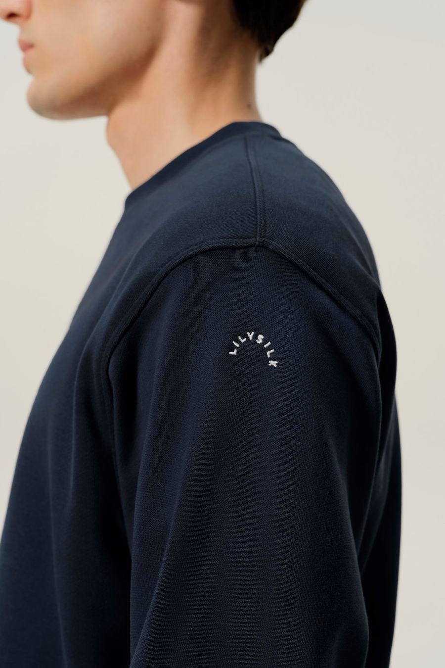 Sudadera de Cuello Redondo para Hombre Silkerry