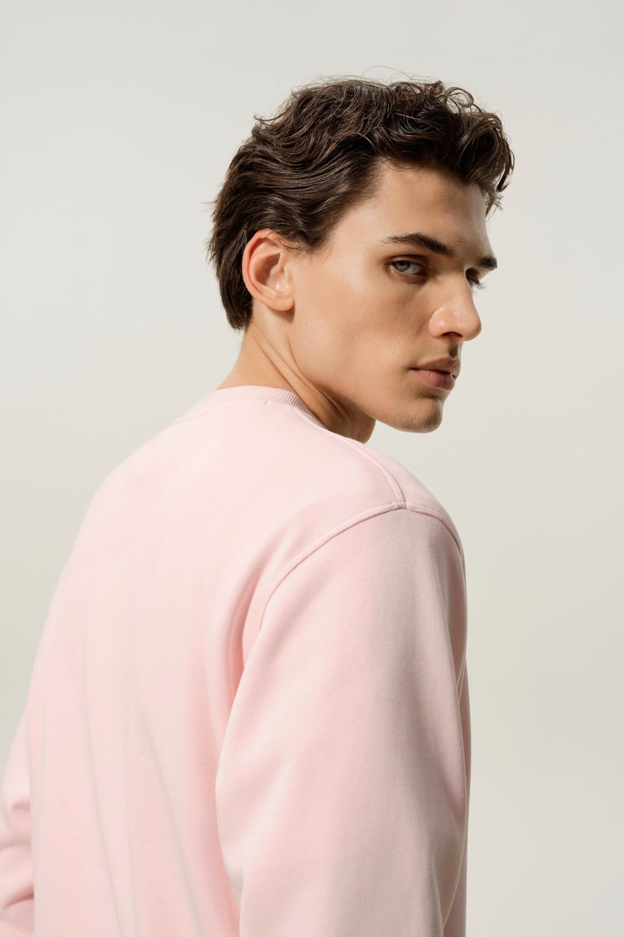 Sudadera de Cuello Redondo para Hombre Silkerry