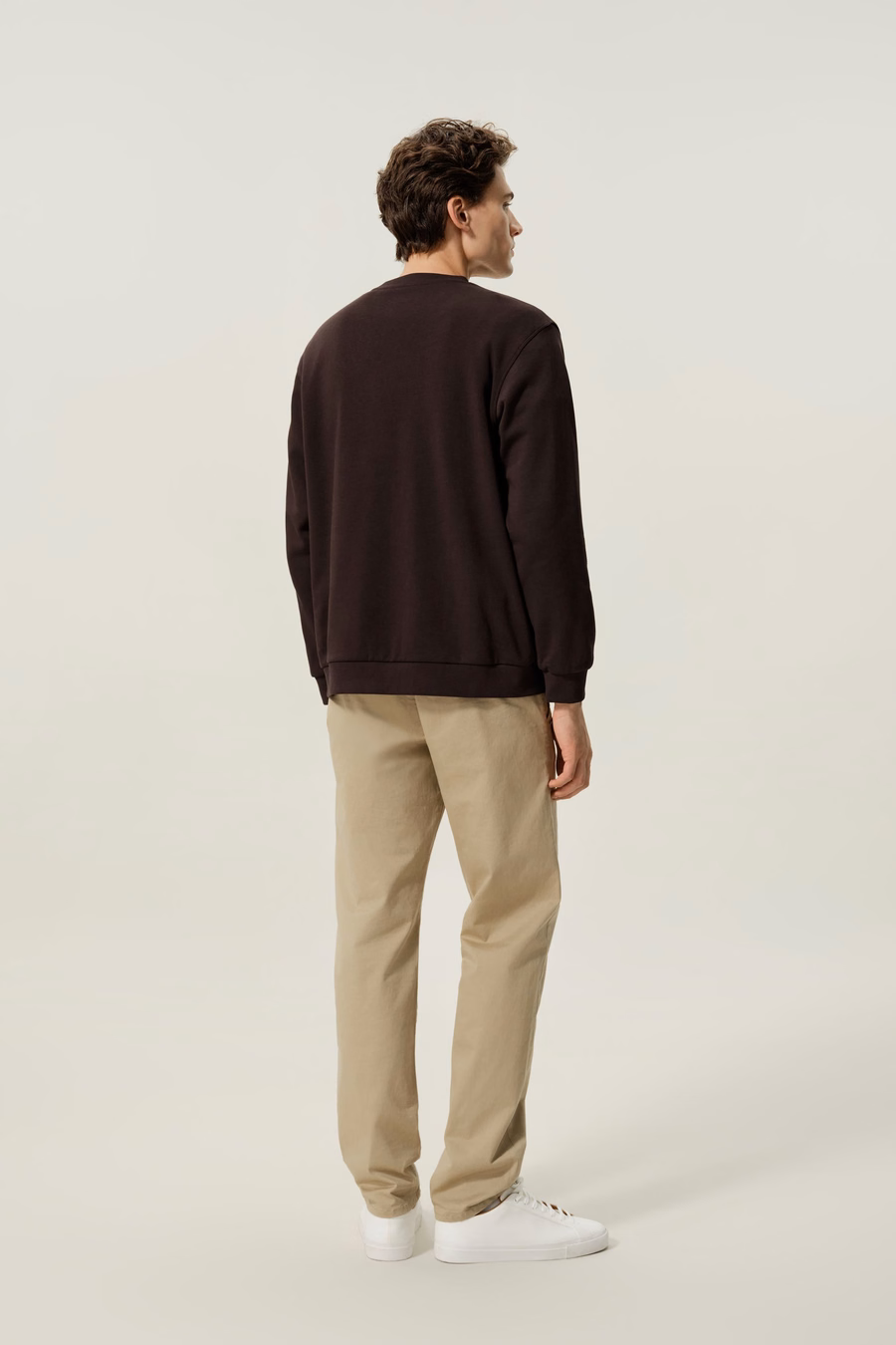 Sudadera de Cuello Redondo para Hombre Silkerry