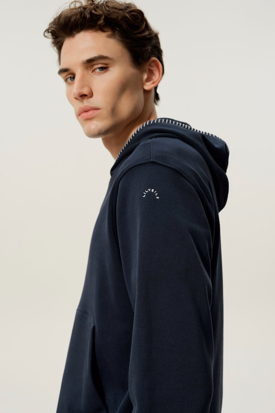 Sudadera con capucha de Silkerry para hombres