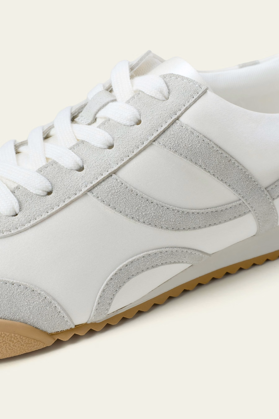 Zapatillas Deportivas de Seda y Cuero