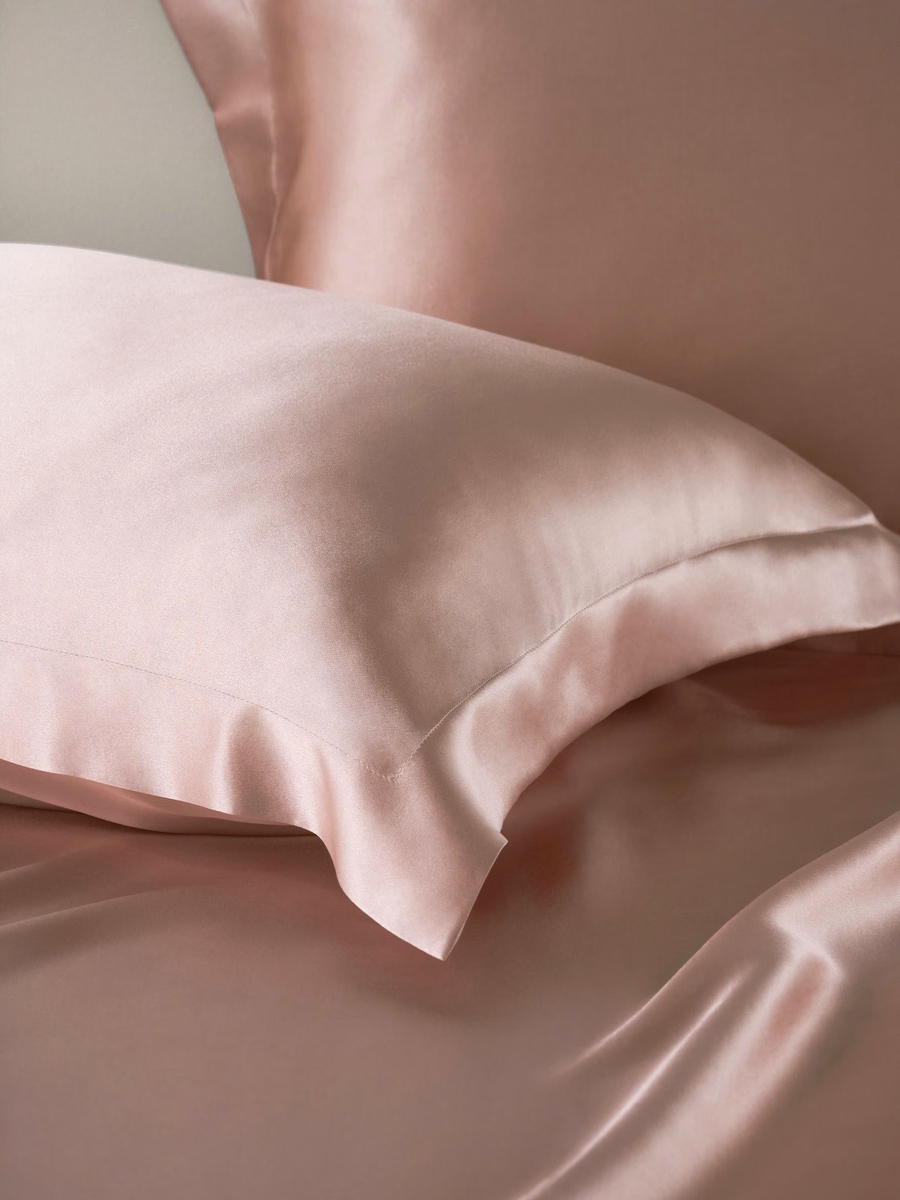 Funda de Almohada de Seda Oxford de 22 Momme