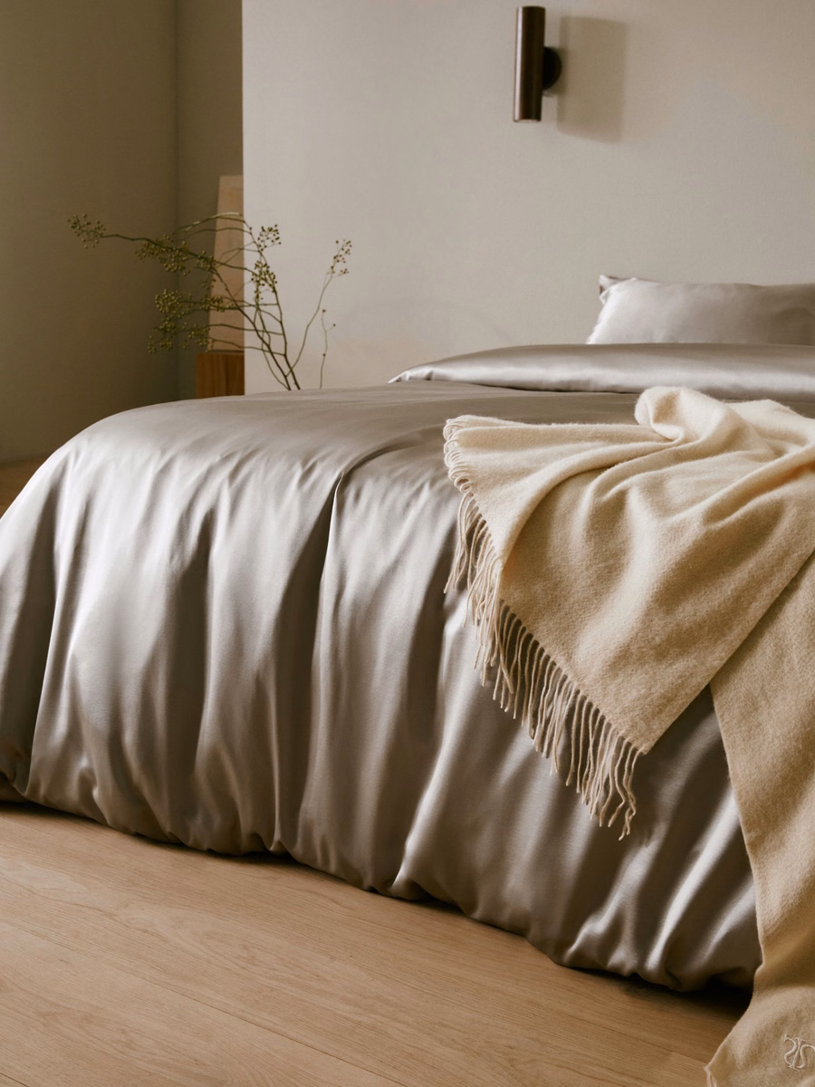 25 Momme Fundas de Duvet de Lujo Sin Costuras
