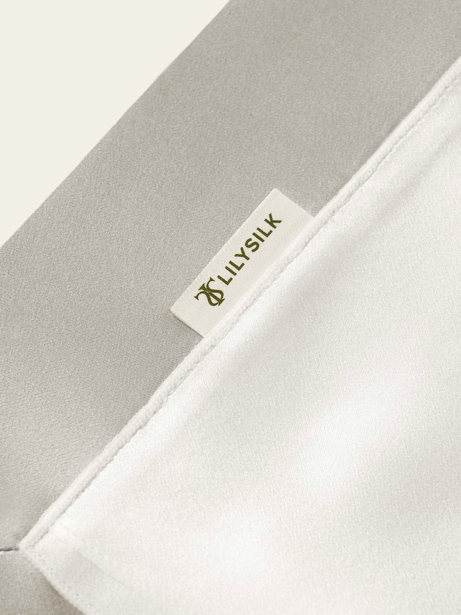 Funda de almohada de seda Oxford con sobre