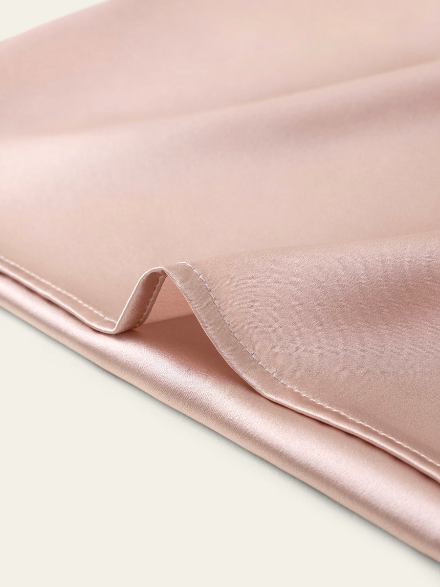 Funda de almohada de seda con manteca de karité Salad