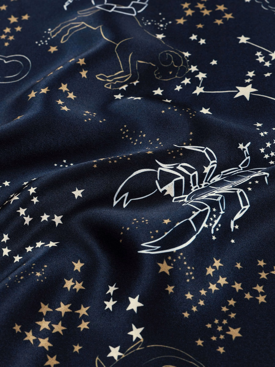 Funda de Almohada del Zodiac de Escorpio