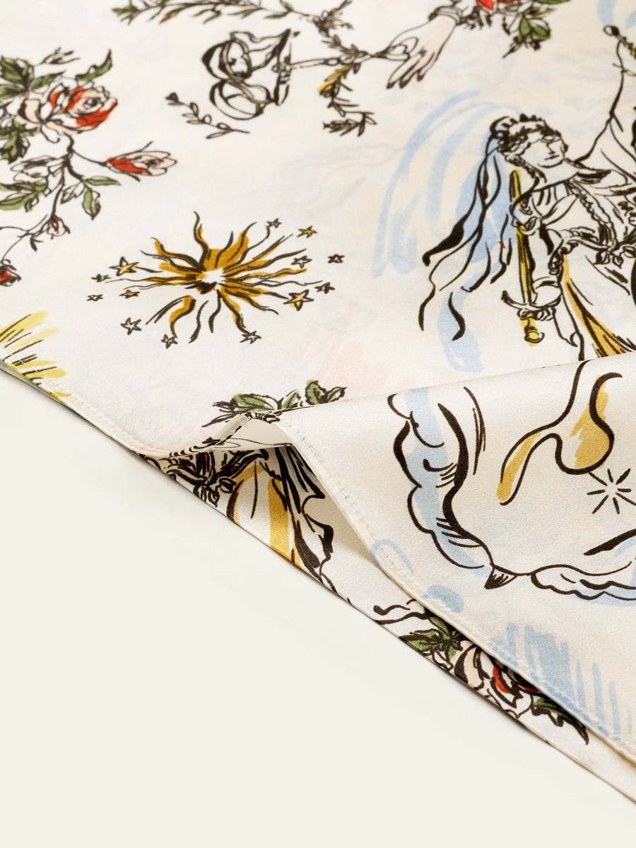 Funda de Almohada del Zodiac de Libra