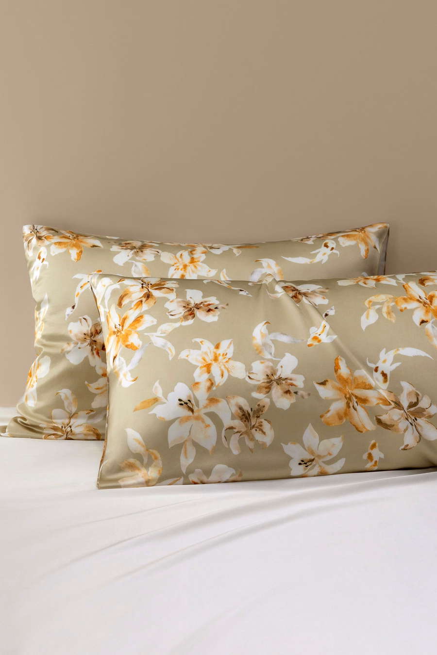 Funda de almohada de seda Aureate Flow