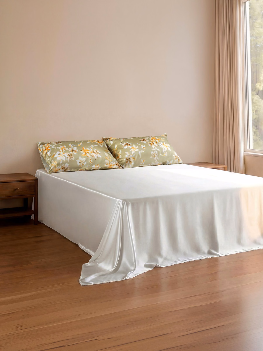 Juego de Ropa de Cama de Seda Coordinado Flujo Aureate