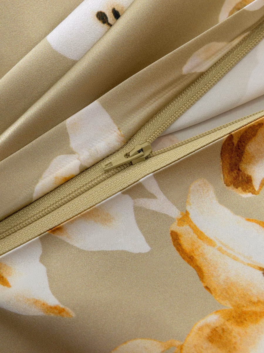 Juego de Ropa de Cama de Seda Coordinado Flujo Aureate
