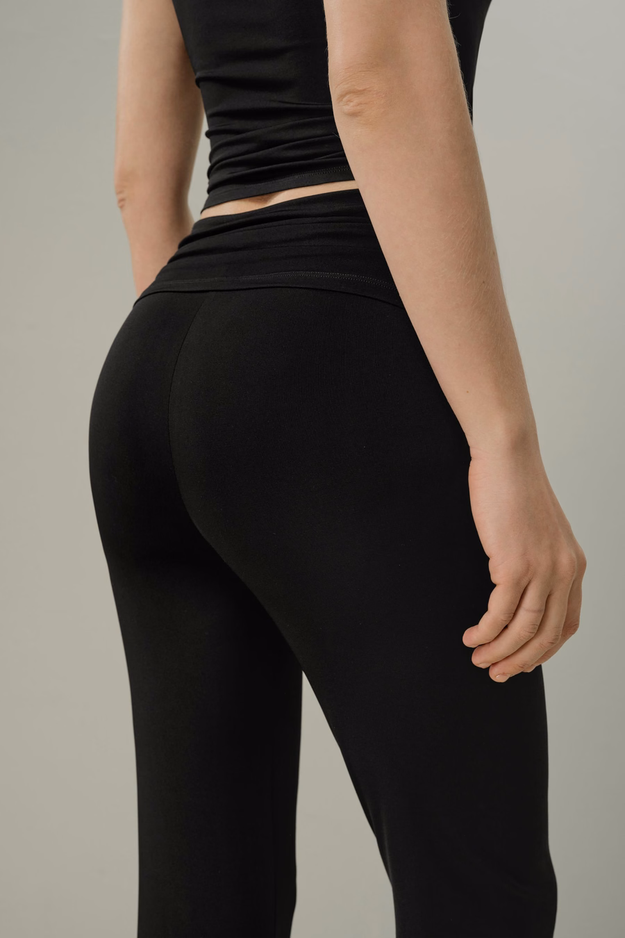 Pantalones Fluid Flare de Jersey de Seda Breeze