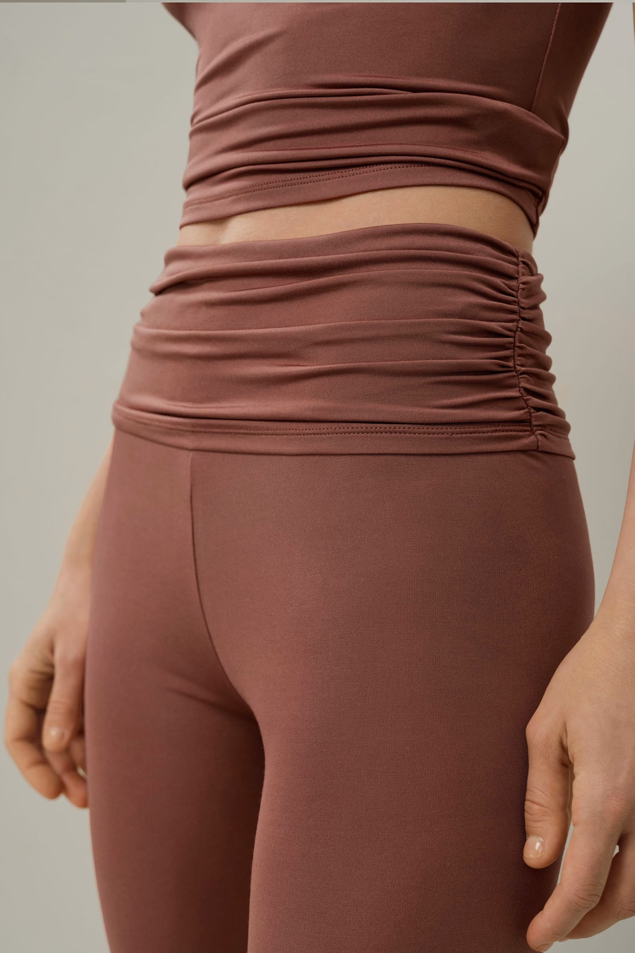 Pantalones Fluid Flare de Jersey de Seda Breeze