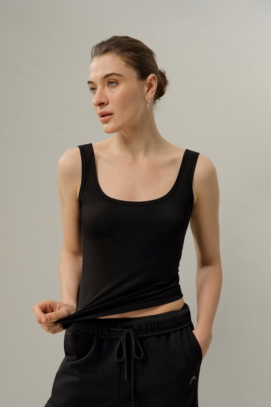 Tank de Jersey de Seda Breeze
