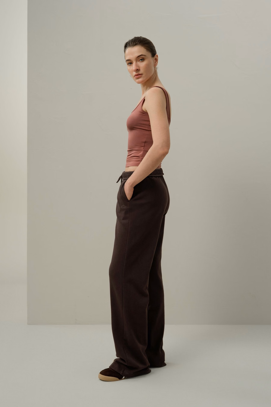 Tank de Jersey de Seda Breeze