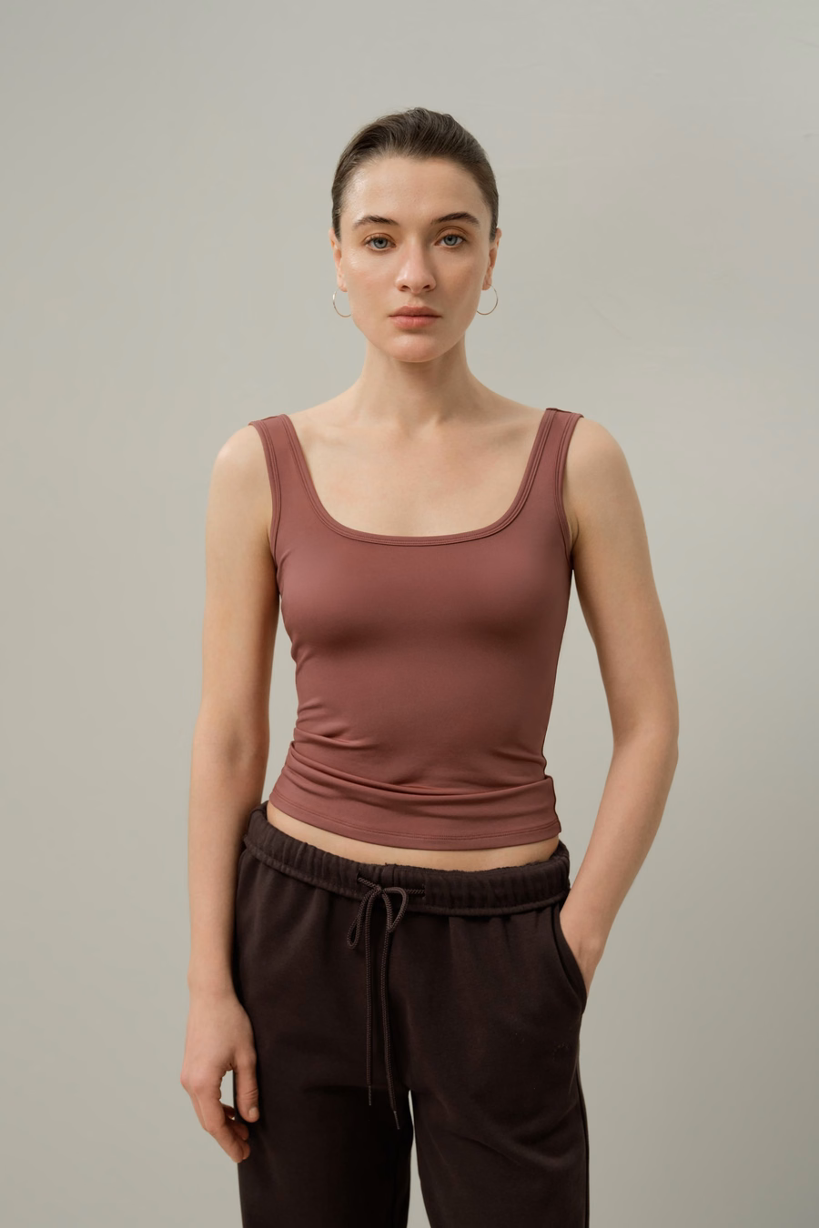 Tank de Jersey de Seda Breeze