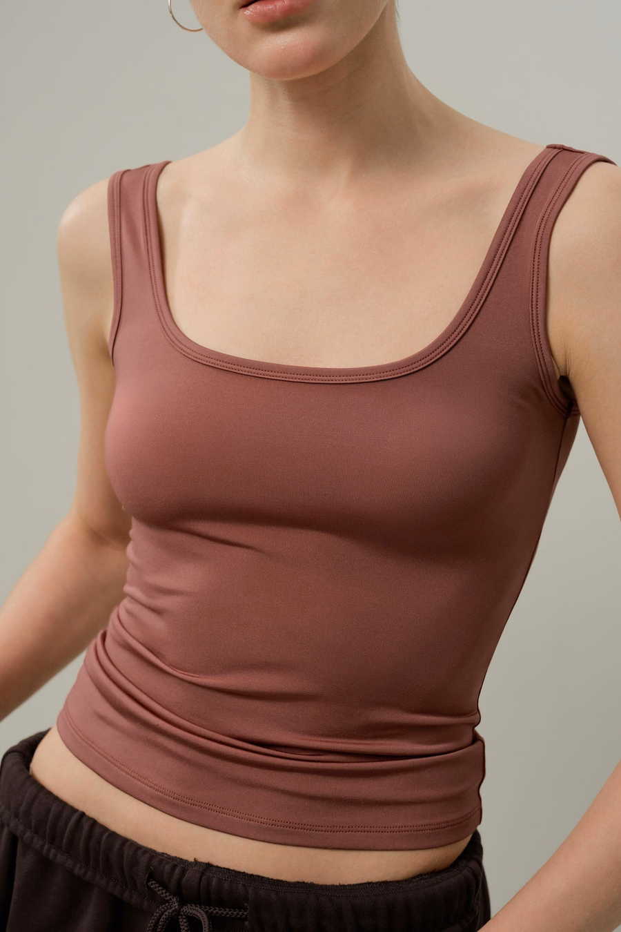 Tank de Jersey de Seda Breeze