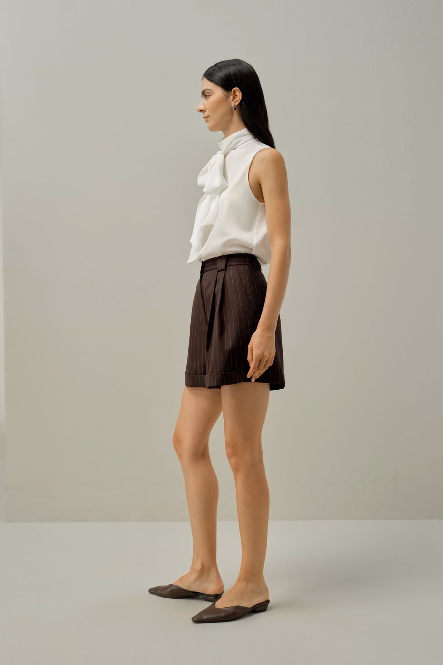 LILYSILK X LYDIA MILLEN Los Pantalones Cortos Mónaco