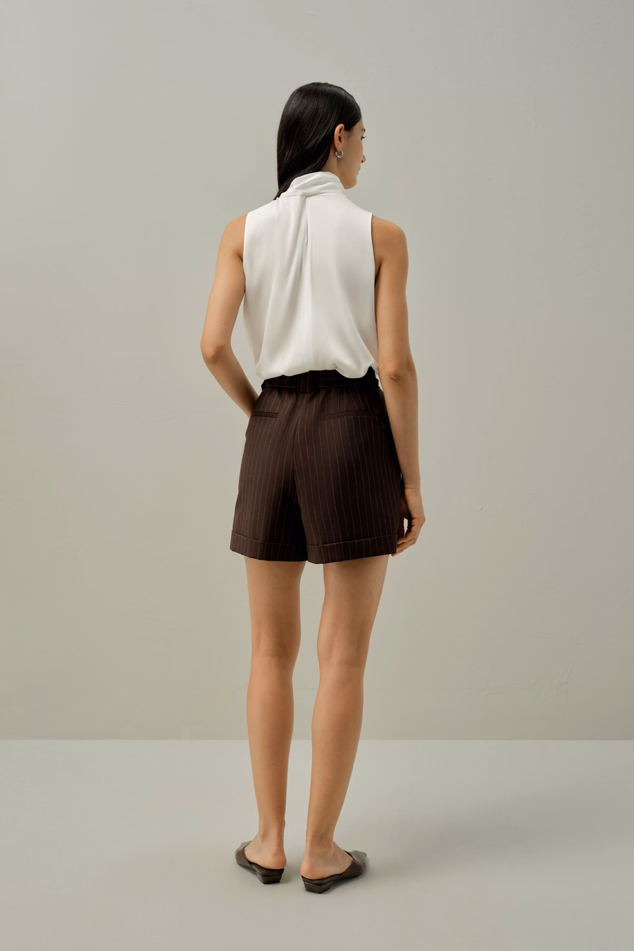 LILYSILK X LYDIA MILLEN Los Pantalones Cortos Mónaco