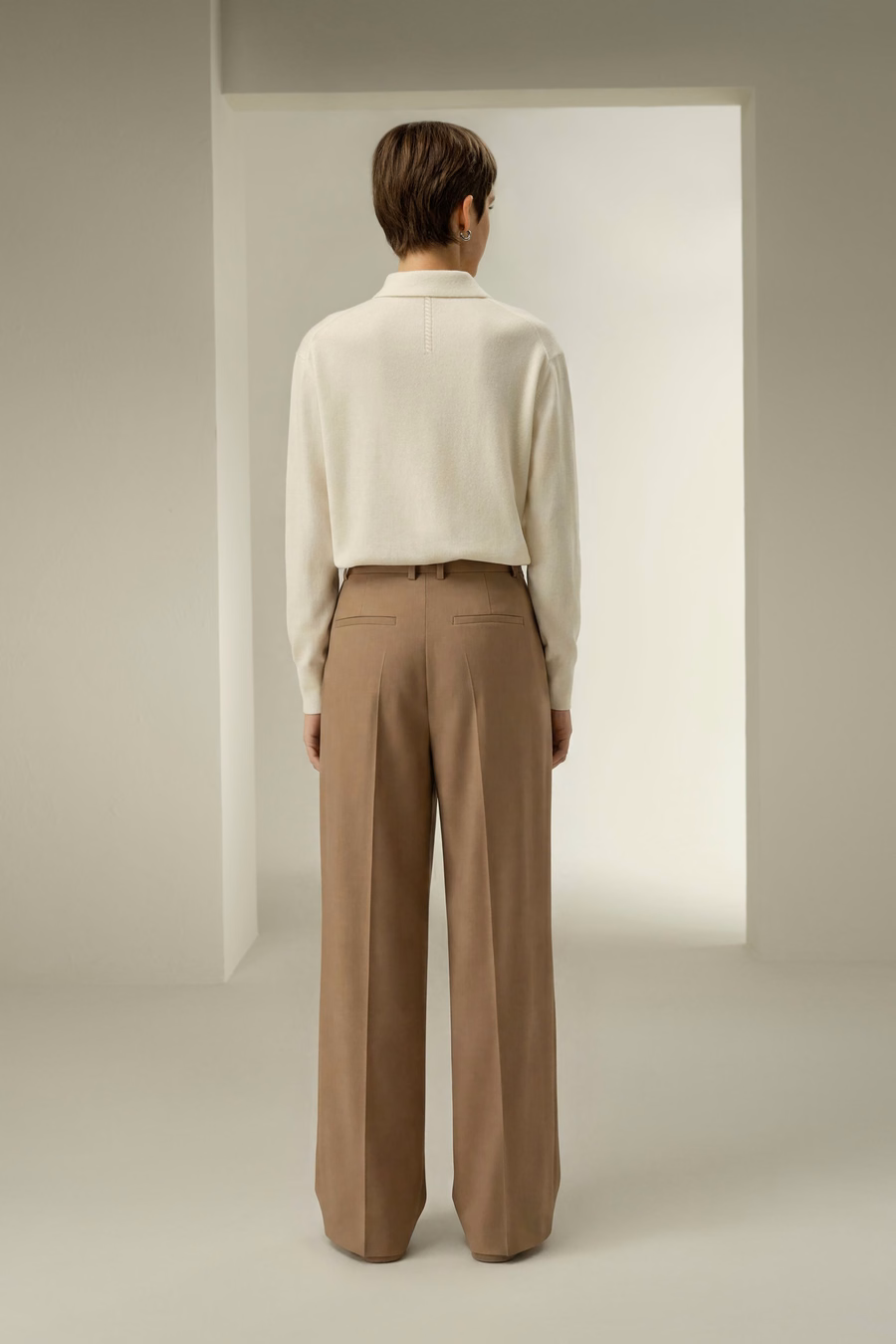 Pantalones de lana merino