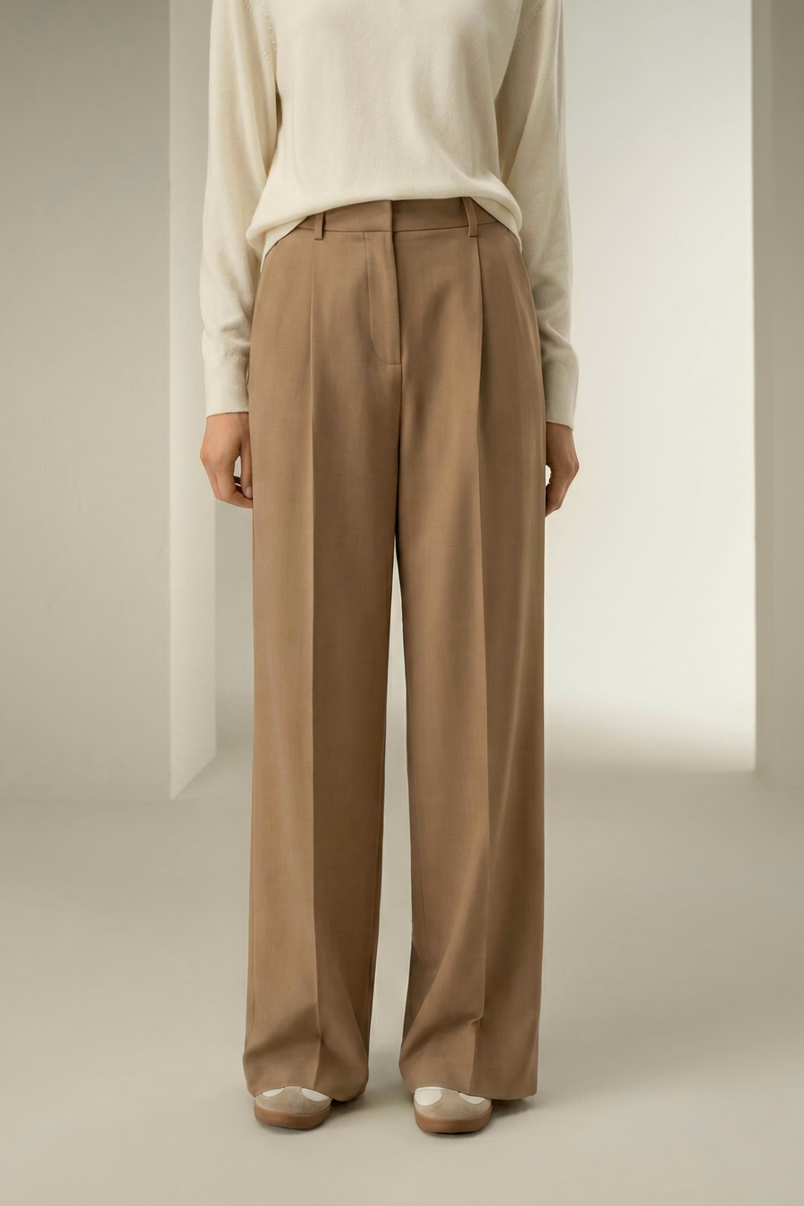 Pantalones de lana merino