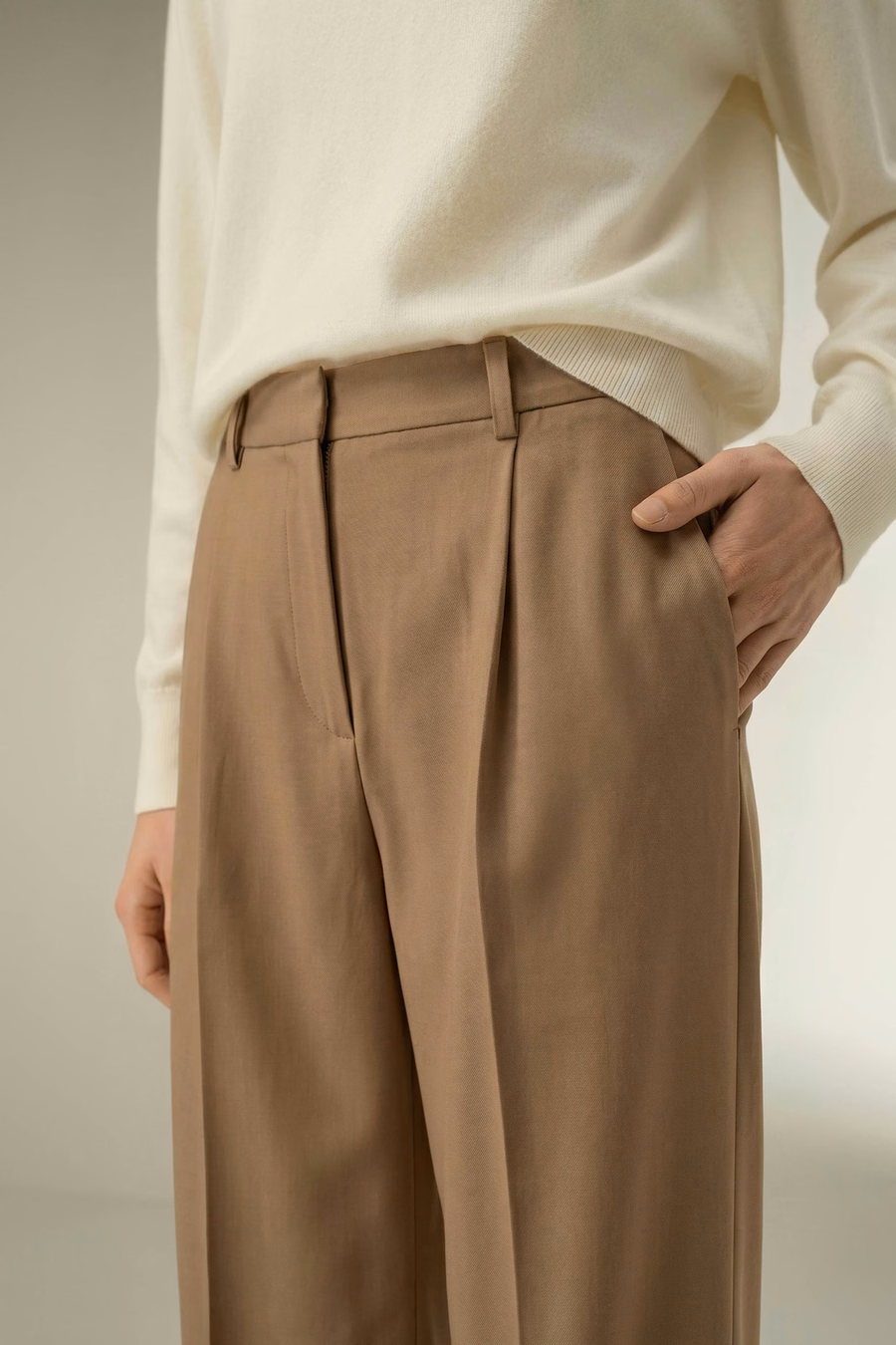 Pantalones de lana merino