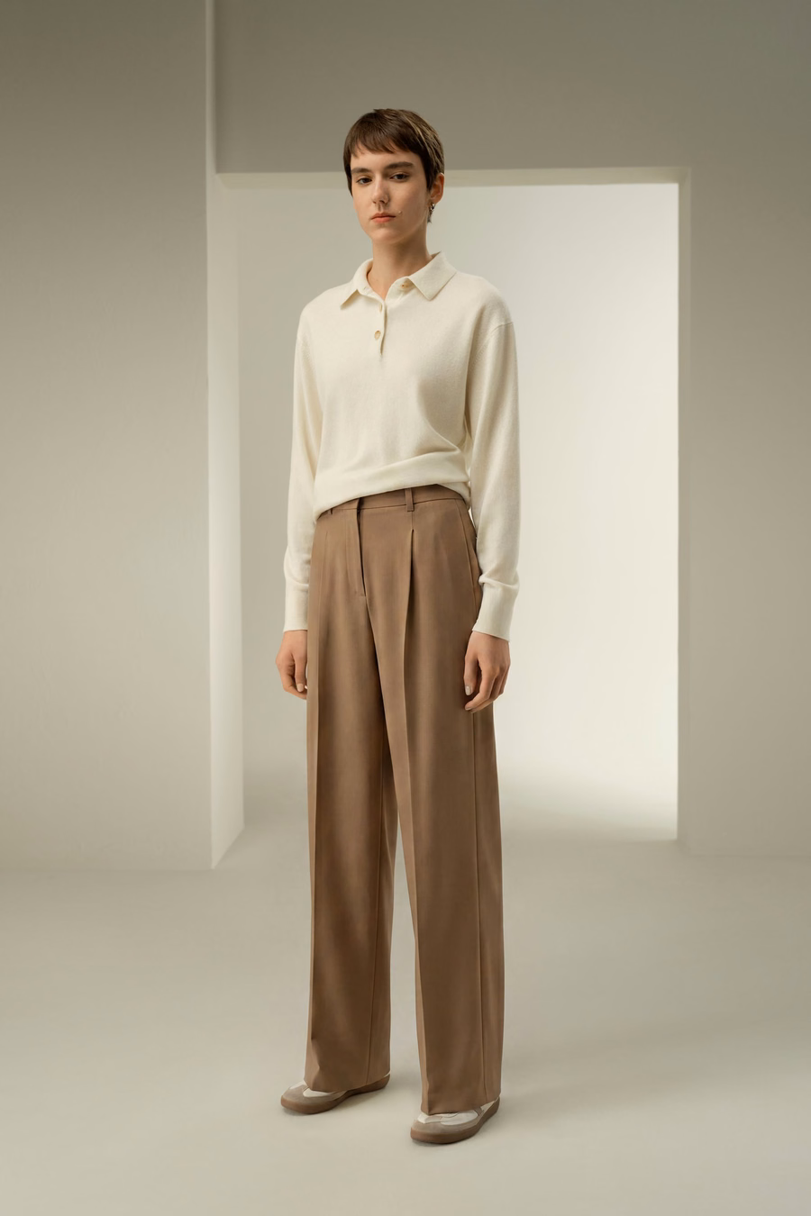 Pantalones de lana merino