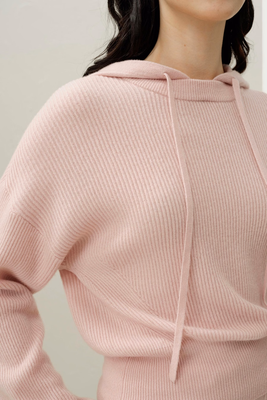 Eshe 2-en-1 sudadera de cachemir desmontable