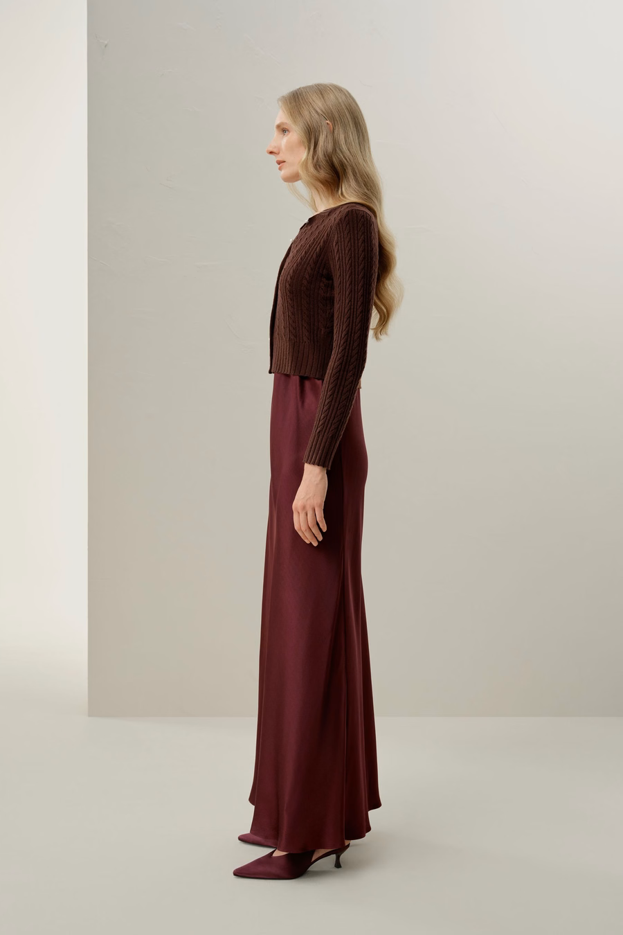 LILYSILK X LYDIA MILLEN El Cárdigan Hawthorn