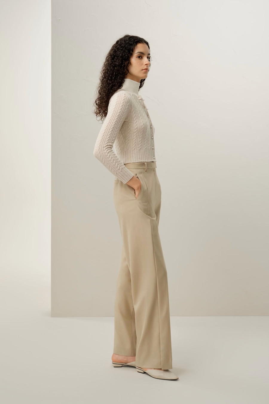 LILYSILK X LYDIA MILLEN El Cárdigan Hawthorn