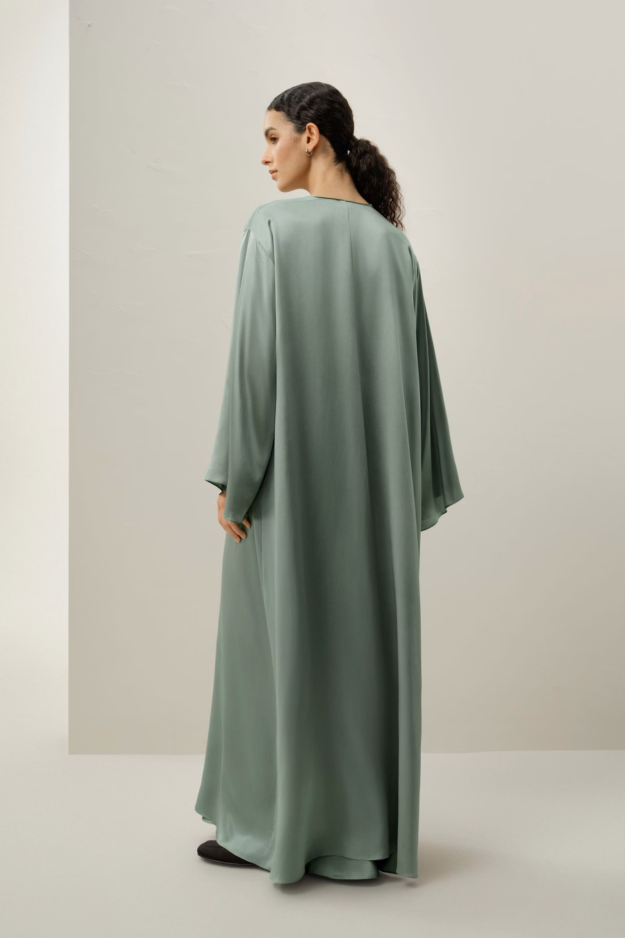 Abaya de Seda Charmeuse