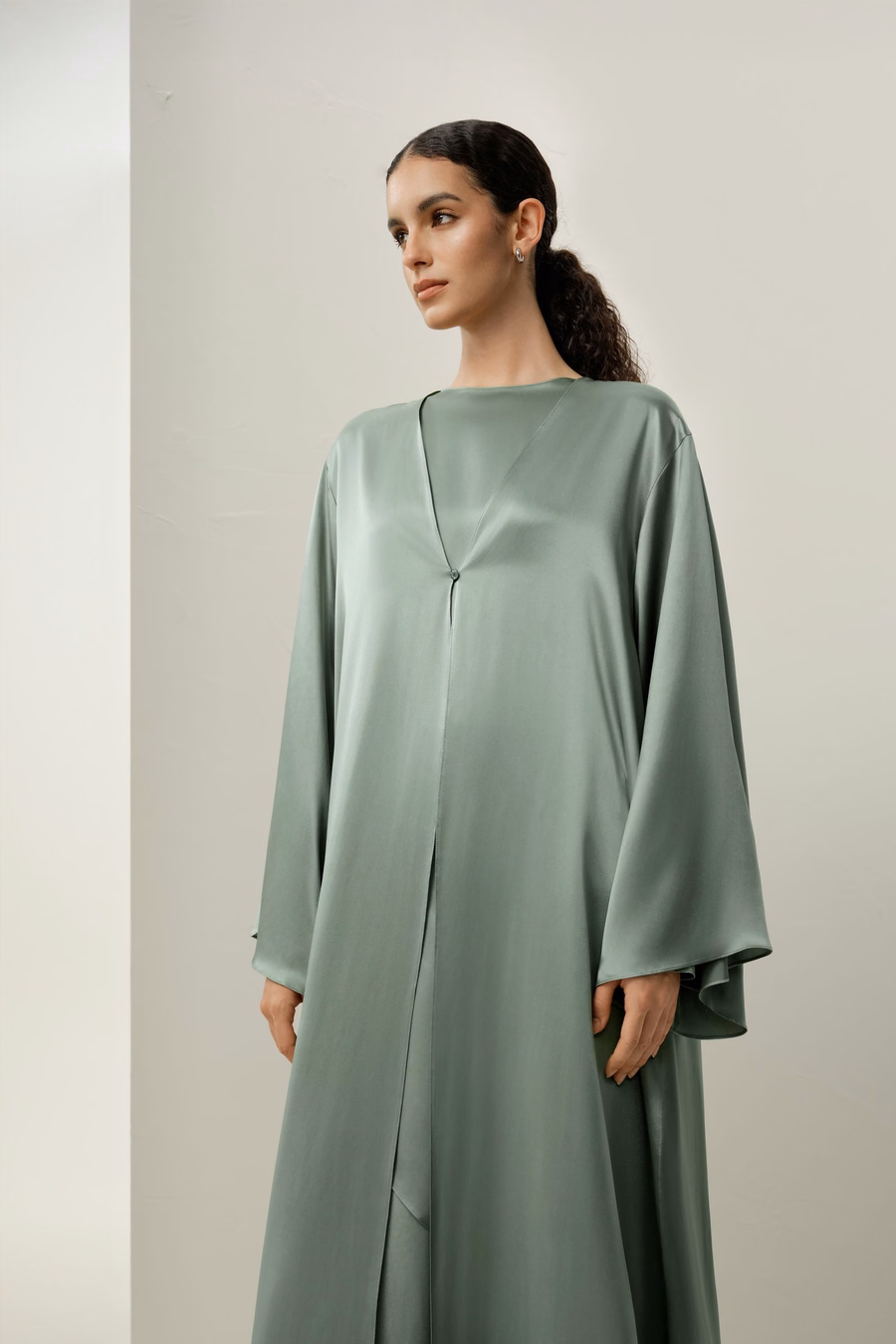 Abaya de Seda Charmeuse