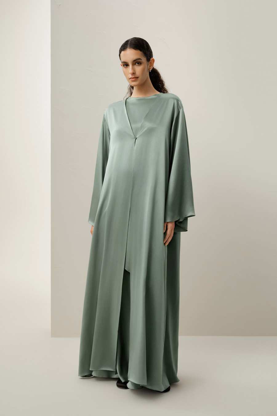 Abaya de Seda Charmeuse