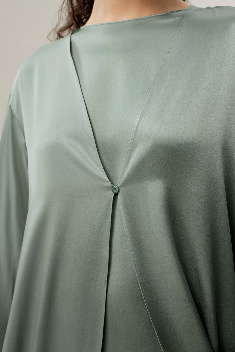 Abaya de Seda Charmeuse